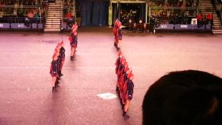 Lochiel Marching Drill Team edinburgh tattoo 2013 [upl. by Strade]