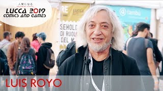 Lucca Comics amp Games Short Interviews 2019  Luis Royo [upl. by Farra]