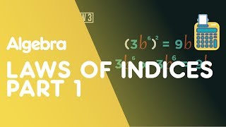 Laws of Indices  Part 1  Algebra  Maths  FuseSchool [upl. by Nnomae352]