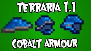 Terraria 11  Cobalt Armour [upl. by Nhguaved424]