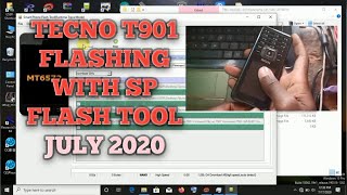 How to Flash Tecno T901 KaiOS with Sp flash tool July 2020 [upl. by Ravaj]