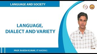 Language dialect and variety [upl. by Eibob]