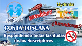 COSTA TOSCANA  Respondiendo todas las dudas 🚢 [upl. by Somar55]