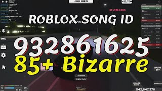 85 Bizarre Roblox Song IDsCodes [upl. by Atteoj252]