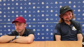 Europe reacts to winning the Ryder Cup w Conor Moore  Golf Channel [upl. by Zilla]