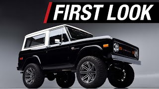 FIRST LOOK  1975 Ford Bronco Custom SUV  BARRETTJACKSON 2022 PALM BEACH AUCTION [upl. by Hgielime]