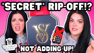 SECRETLY RIPPING YOU OFF Victorias Secret Advent Calendar Unboxing [upl. by Mellman]