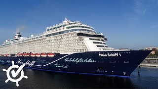 Mein Schiff 1 MorrRundgang auf dem Neubau von TUI Cruises 2018 ⚓️ [upl. by Yarg74]