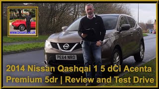 2014 Nissan Qashqai 1 5 dCi Acenta Premium 5dr  Review and Test Drive [upl. by Ivers]