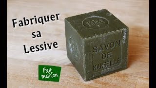 Fabriquer sa lessive au savon de Marseille 🌿 [upl. by Ernestus]