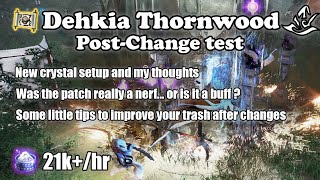 BDO  Awake Witch Dehkia Thornwood 21khr yellow LS PostquotNerfquot [upl. by Uok]