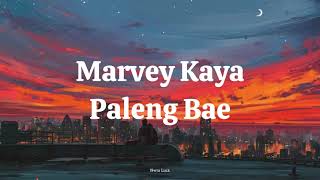 Marvey Kaya  Paleng Bae Lirik Video [upl. by Natasha731]