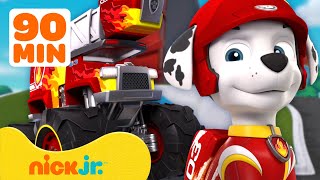 PAW Patrol Rescue Wheels Adventures 2 w Marshall 🚗 90 Minutes  Nick Jr [upl. by Reggi680]