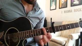 OneRepublic  I lived Guitar Chords amp Lesson by Shawn Parrotte [upl. by Tingey]