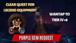 MIR4 Purple Gem Request  Free Divine Dragon Enhancement Stone  Wantap para makalegend [upl. by Gerek338]