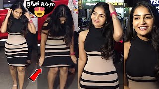 Ananya Nagalla Gets Uncomfortable With Her Dress  Ananya Nagalla Latest Video  News Buzz [upl. by Renae851]