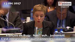 Échange tendu entre François de Rugy et Clémentine Autain [upl. by Ydiarf873]