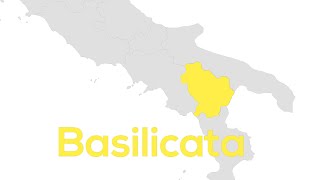 La Basilicata Geografia confini territorio e settori economici [upl. by Ysirhc]