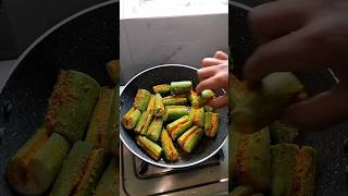 Bharva Turai  Gilki  Stuffed Sponge Gourd shorts food [upl. by Consolata962]