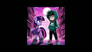 My Little Pony X My Hero Academia Bing Creator  Whispers in my Head  ONLAP Short [upl. by Ardnuahsal]