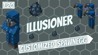 Minecraft Illusioner Spawn Egg 121 Java Minecraft [upl. by River]