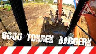 400000€ Maschinen auf der XXL Baustelle  Der Macker mit dem Bagger [upl. by Abihsot165]