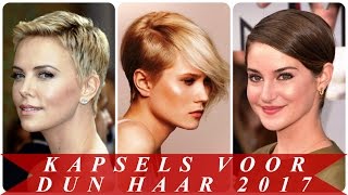 Kapsels voor dun haar 2017 [upl. by Jewel]