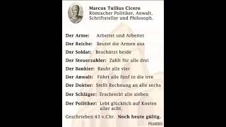 Zitat von Marcus Tullius Cicero 46 BC [upl. by Leesen142]