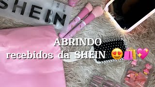 RECEBIDOS DA SHEIN acessórios de cabelo unha maquiagem sheinbeautyfinds saveinstyle recebido [upl. by Nolava413]