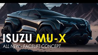 Isuzu MuX All New Facelift Concept Car AI Design [upl. by Leimad]