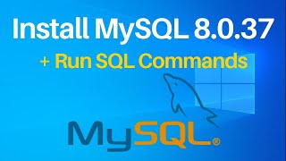 How to Install MySQL Server 8037 amp Workbench Latest Version on Windows 2024 Guide [upl. by Tillio]