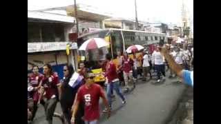 Cruzados en Heredia Centro  Ultra Morada 14042013 [upl. by Boycey]