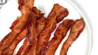 How to fry bacon in the air fryer  Crispy Air Fryer Bacon [upl. by Onaicul]