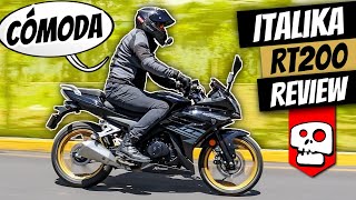 Italika RT200 Review  Una deportiva muy cómoda  Alets Go [upl. by Assiroc556]