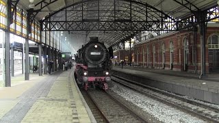 SSN Stoomritten naar 175 jaar spoor in Amersfoort [upl. by Aniteb294]