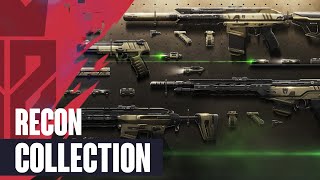 Recon Skins Showcase  Valorant Recon Collection [upl. by Earised]