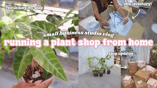 Running a Plant Store From Home Vlog🪴Plant ChoresNew PlantTrellisesRare Plant Restock✨ [upl. by Lowery71]