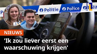 Rijbewijs kwijt als je appt achter het stuur in België Betaal liever een boete 📱❌  1Limburg [upl. by Anwahsad291]