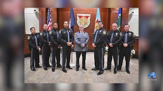 Suffolk PD gets several new officers [upl. by Hsekar]