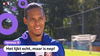 Deepfakevideo met Virgil van Dijk gaat viral [upl. by Anilra]