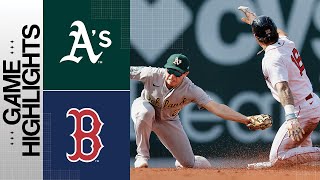 As vs Red Sox Game Highlights 7823  MLB Highlights [upl. by Trudy]