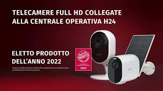 Verisure è Prodotto dellAnno 2022 con le Telecamere full HD connesse a Centrale Operativa H24 [upl. by Lengel433]