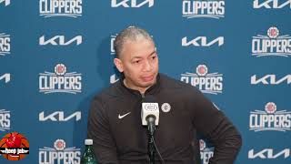 Ty Lue On Why Bones Hyland Isnt Playing HoopJab NBA [upl. by Alial474]