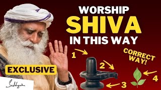 IMPORTANT  Correct Way To Worship And Pooja Lord Shiva  Step By Step Guide  Sadhguru MOW [upl. by Jule]