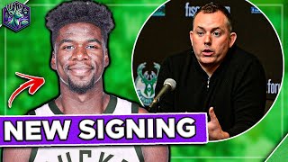 Bucks make SNEAKY good signing This is PERFECT  Milwaukee Bucks News [upl. by Ettenig]