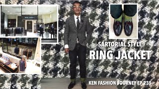 Sartorial Style Ring Jacket Japan Tailoring osaka  Ep 235 [upl. by Enahsal]