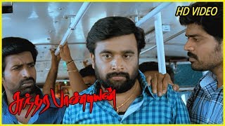 Sundarapandian  Sasikumar reveals his past love on Lakshmi Menon  Sasikumar meets Vijay sethupathy [upl. by Nnomae]