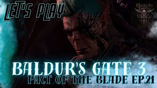 Baldurs Gate 3  Pact of the Blade Warlock Build Ep 21 [upl. by Sellig]