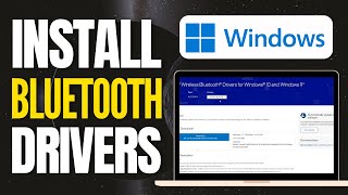 How to Install Bluetooth Drivers on Windows 10 amp Windows 11 [upl. by Erfert513]