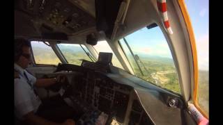 HD ADA Jetstream 32 Landing in Acandí SKAD [upl. by Irahcaz]